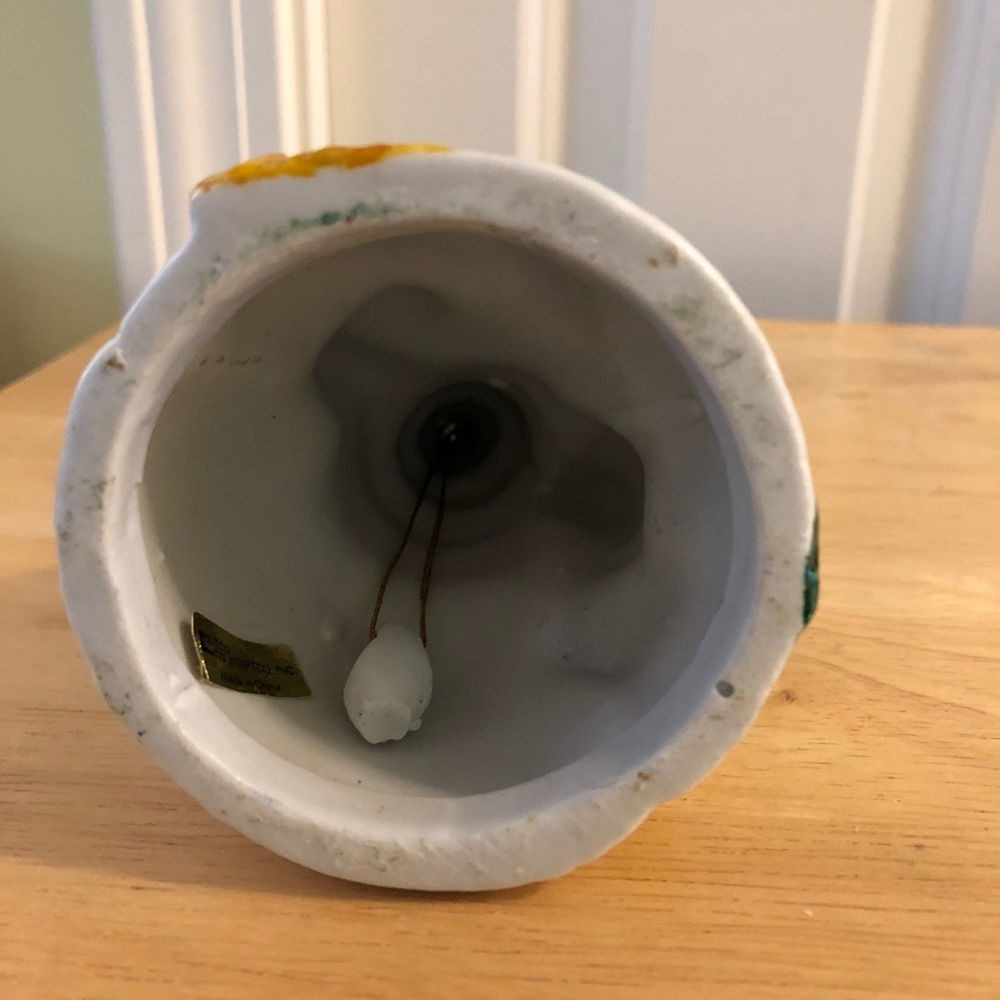 Ceramic Snowman Bell - Picture 5 of 5